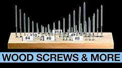 Wood Screw Sizes Explained - A Beginners Guide