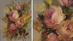 Painting Elegant Roses with Gold How to Paint Roses