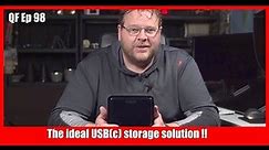 The ideal USB (c) storage solution a review of the DROBO 5C, QF Ep98