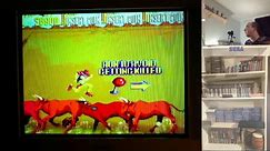 Sunset Riders played in old CRT TV