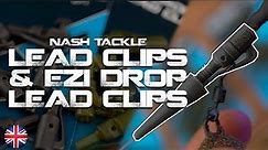 Nash Tackle Lead Clips & Ezi Drop Lead Clips T8754 T8762 T8755 T8763 UK