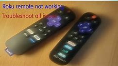 Roku remote not working fix all issues