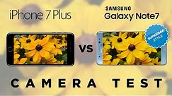 iPhone 7 Plus vs Samsung Galaxy Note 7 Camera Test Comparison