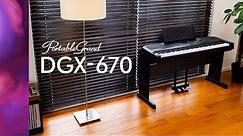 Yamaha Digital Piano DGX-670 Overview(Full Version)