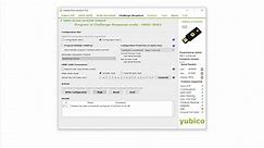 How To: Programming the YubiKey with a Challenge-Response Credential