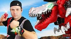 Epic Ryusoulger Dino Knights Toy Review & Animation (Power Rangers Dino Fury 2021)