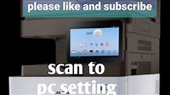 how to use scan to pc setting samsung X4300