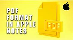 ❤ SKILL BUILDER: How to Save Your Apple Notes Documents into PDF Format on Your iPhone? Extract File