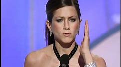 Jennifer Aniston Wins Best Actress TV Series Musical Or Comedy - Golden Globes 2003