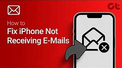 How to Fix iPhone Not Receiving Emails Easily