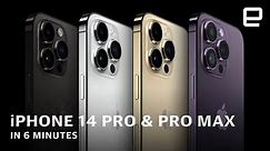 Apple's iPhone 14 Pro and 14 Pro Max in under 6 minutes