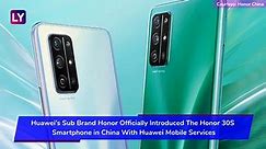 Honor 30S 5G With Kirin 820 SoC Launched; Prices, Features, Variants, Specs