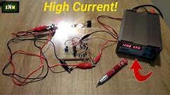 How To Make A Simple 12V High Current LED Light Flasher Circuit