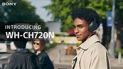 Introducing the Sony WH-CH720N Over-ear Noise Cancelling Wireless Headphones