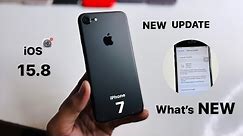 New Update for iPhone 7- iOS 15.8 - Features + Changes