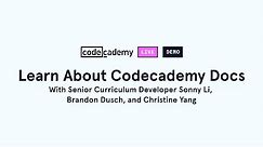 DEMO: Learn about Codecademy Docs - Part 2