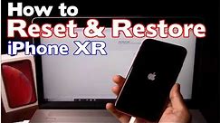 How to Reset & Restore Apple iPhone XR - Factory Reset (Forgot Passcode) (iPhone is Disabled Fix)
