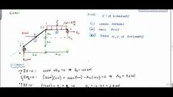 Frame Analysis Example - Shear and Moment Diagram (Part 1) - Structural Analysis