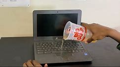 How to fix a water or egg damaged laptop