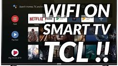 How to Connect TCL Smart TV with Wifi | Android TV with Wifi
