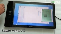 Industrial Touch Panel PC PCAP Flat 32 Inch 400nits Android RK3368
