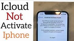 IColud Not Activate Iphone Fixed