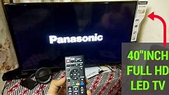 Unboxing & Review Of PANASONIC 40" inch FHD LED TV | Panasonic TH-40D200DX | Best LED Tv Under 30k