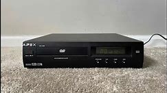 Apex AD-1500 Single DVD Compact Disc CD Player