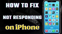 How to fix iPhone touch screen not responding