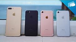 iPhone 7 Color Comparison - what's your favorite color?