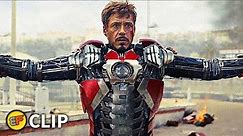 Iron Man vs Ivan Vanko - Suitcase Suit - Monaco Fight Scene | Iron Man 2 (2010) Movie Clip HD 4K