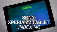 Sony Xperia Z2 Tablet Unboxing