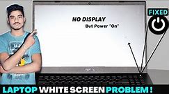 How To Fix "Laptop White Screen" Show White Screen Windows 10 laptop blank screen 2022
