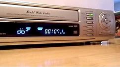 Samsung SV-5000W World Wide Video VHS Multi-Format Demo