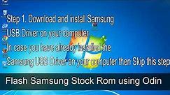 How to Samsung Galaxy S3 GT I9300 Firmware Update (Fix ROM)