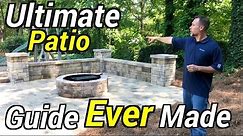 How to Build a Patio - Ultimate DIY Installation Guide (EVER MADE) for patio, driveway or decks