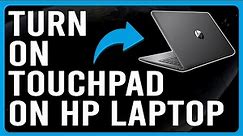 How To Turn On Touchpad On HP laptop (How To Enable OR Disable Touchpad On Your HP Laptop)