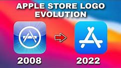 Apple Store Logo Evolution | App Store Evolution | Factonian
