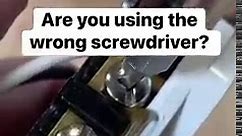 When To Use A Robertson Screwdriver? #screwdriver #DIYHacks #homerepairs #fyp #reels | Everyday Home Repairs