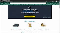 How to Get Prime for Free on AMAZON - 30 day Trial