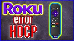 Roku Express error HDCP como arreglarlo