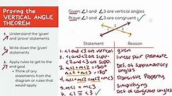How To Write GEOMETRY PROOFS | Segments and Angles | Geometry Online Lesson