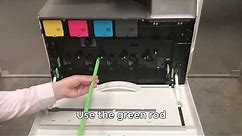 How To Use Cleaning Rods-- Sharp MFP - 30/50/60/70