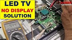 [398] LED TV No Display / How to Troubleshoot, Repair LED TV with No Display, No Sound, Black Screen