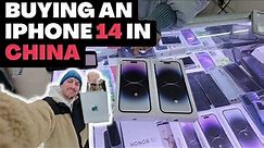 Buying my first iPhone in China | SAVED MONEY | iPhone 14 Pro Max 256gb