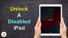 iPad is disabled, connect to iTunes? Unlock It without iTunes!