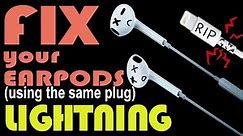Fix LIGHTNING earpods plug (Detailed)