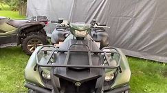 2021 Yamaha Grizzly vs Kodiak 700 EPS SE Covert green