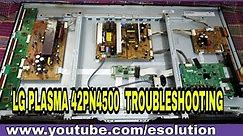Lg plasma 42pn4500 t a troubleshooting