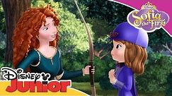 Merida Helps Sofia To Be Brave | Sofia the First | Official Disney Channel Africa